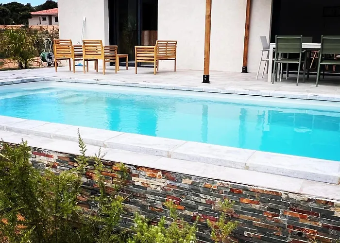 Casa Corsu Avec Piscine Villa Figari (Corsica)